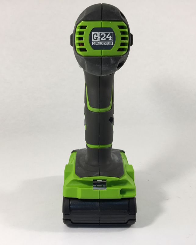 Дрель-шуруповёрт ударная аккумуляторная Greenworks 24V G24CD