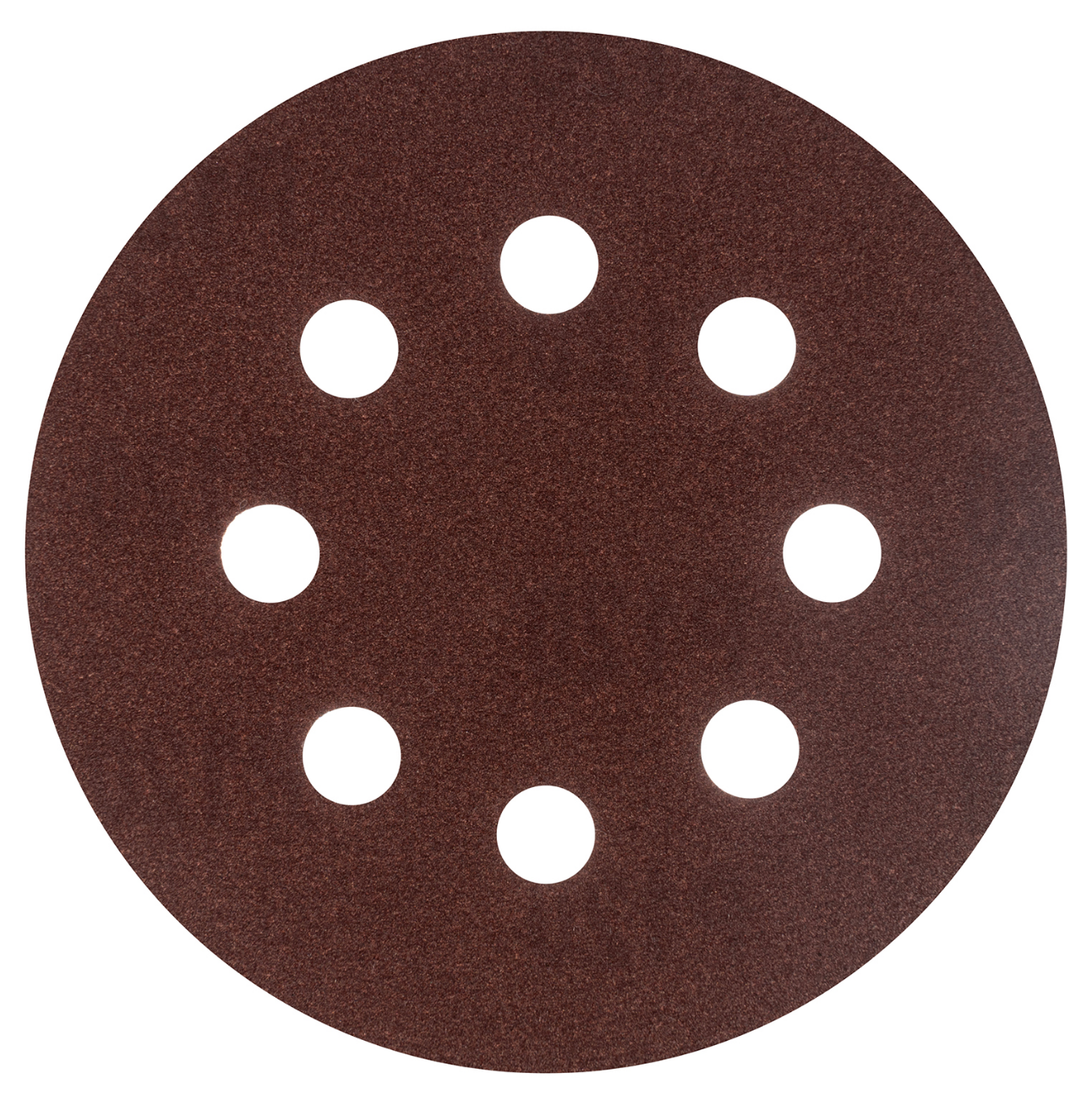 Круг абразивный на ворсовой подложке под "липучку", перфорированный, P 120, 125 мм, 5 шт
