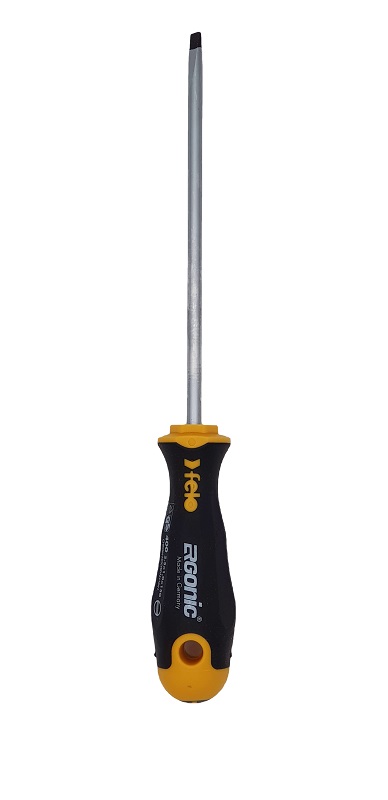 Отвёртка серия 400 Ergonic, SL5,5х1,0х150 FELO 400 555 10
