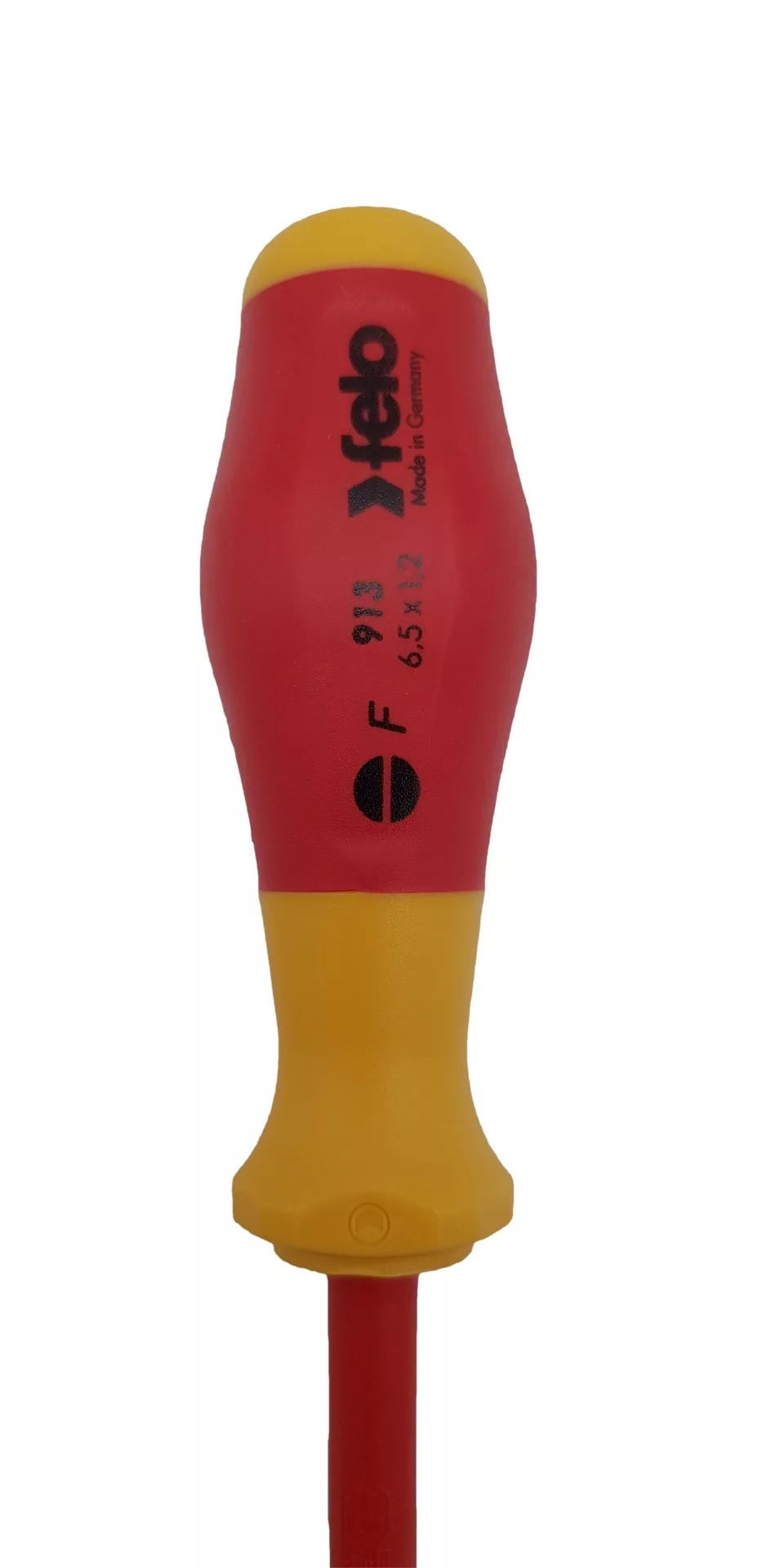 Отвертка диэлектрическая шлицевая SL6,5x1,2x150 Felo 91306590