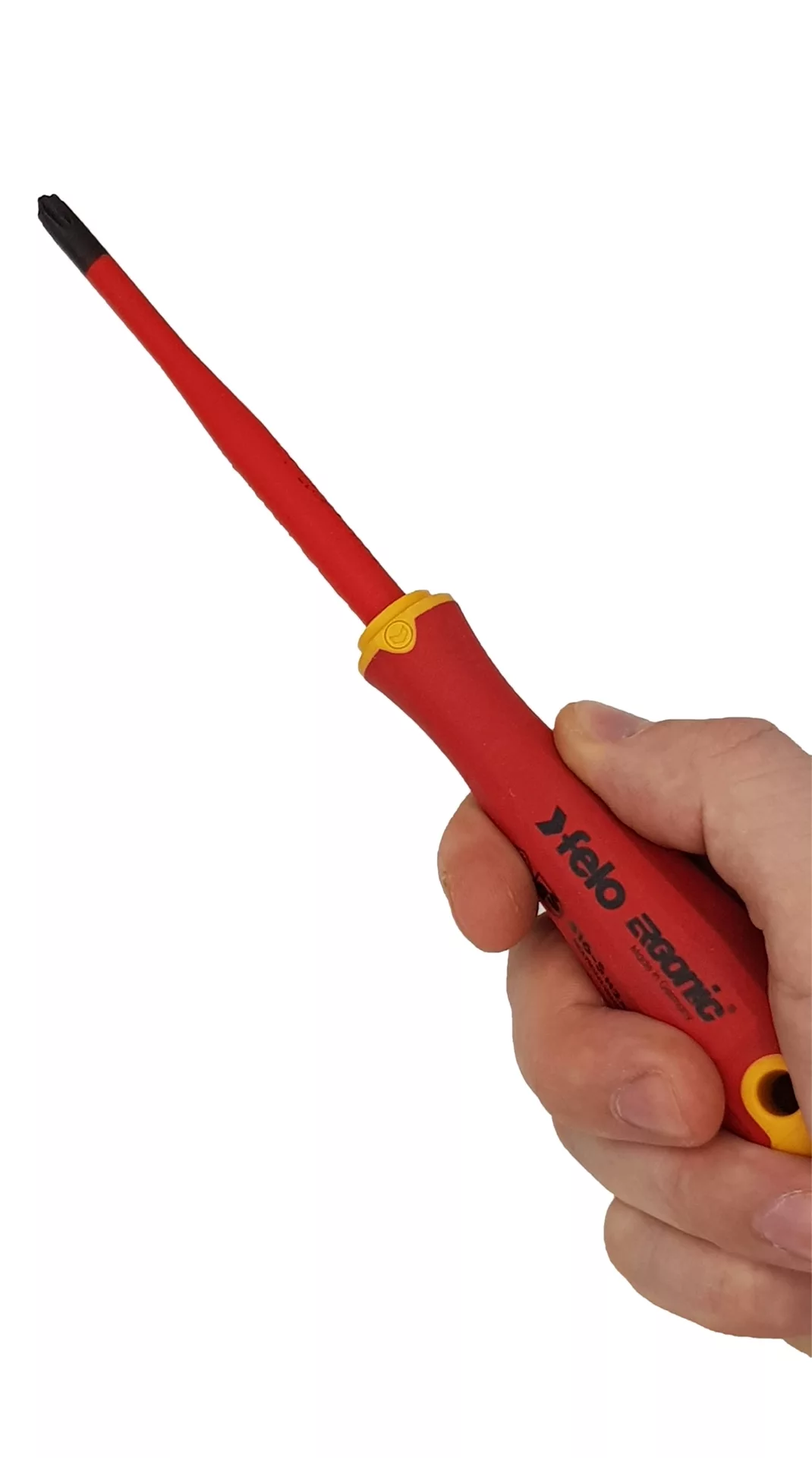 Отвертка диэлектрическая PH 2 +/- E-Slim Ergonic FELO 416 293 90