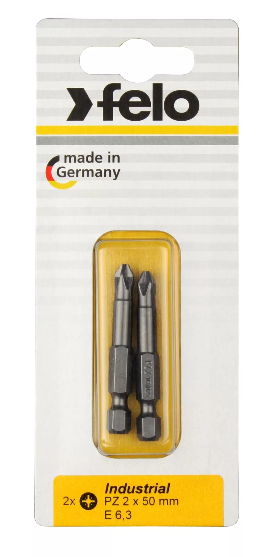 Биты PZ2х50, Е 6,3, 2 шт. FELO 031 025 36