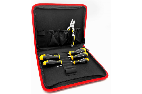 Набор отвёрток FELO Ergonic SL, PH, PZ с бокорезами 160 мм, в сумке 400 906 04