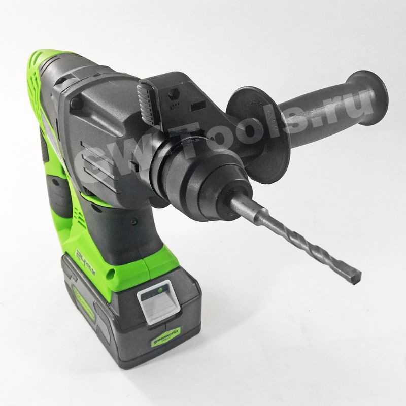Перфоратор аккумуляторный Greenworks 24V 1.8 Дж G24HD