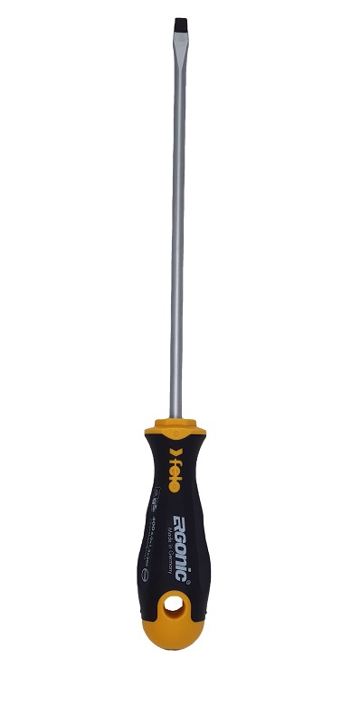 Отвёртка серия 400 Ergonic, SL6,0х1,2х200 FELO 400 067 10