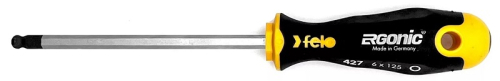 Отвёртка-шестигранник 6 х 125, серия 527 FELO 427 604 40