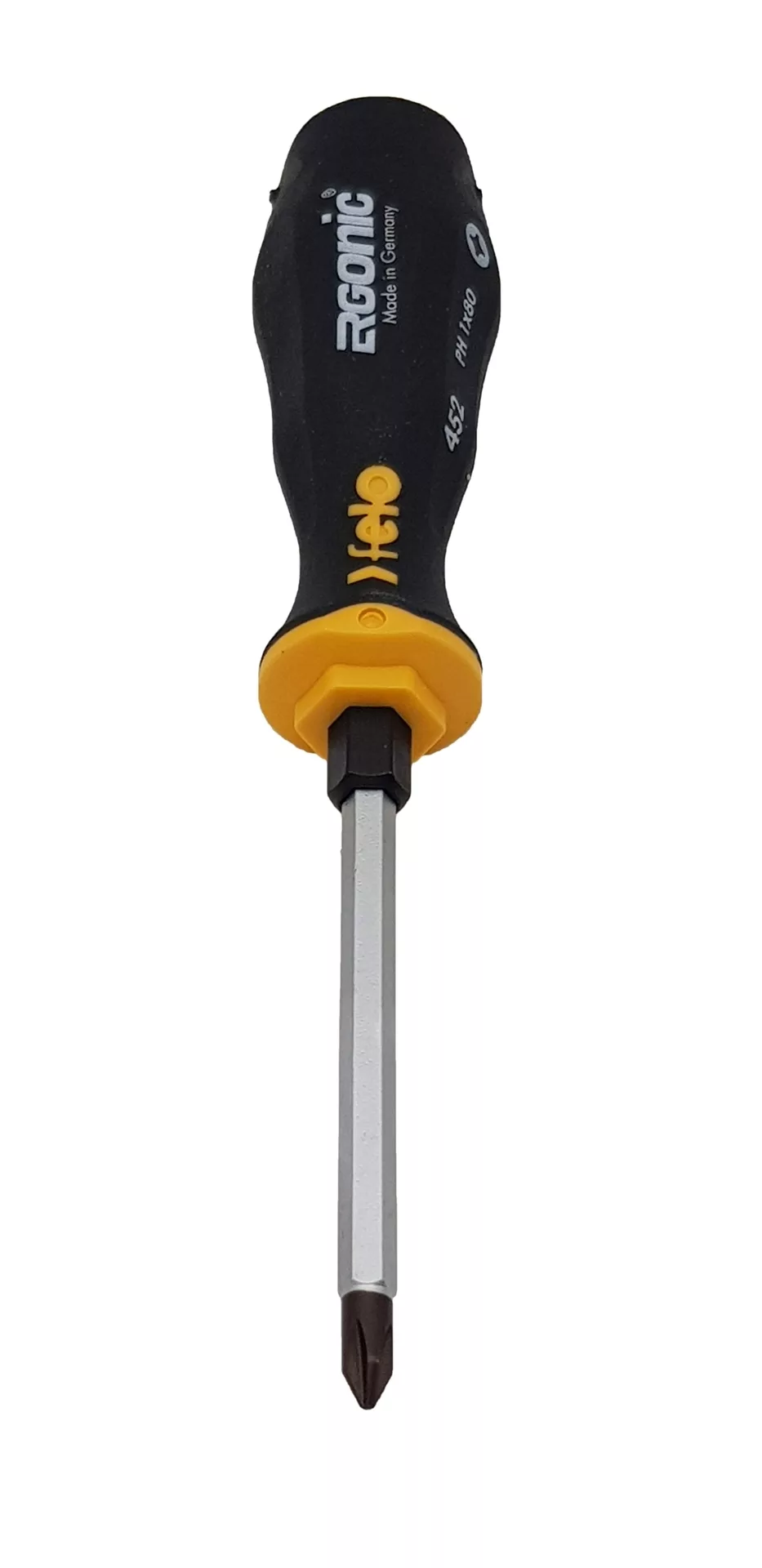 Отвертка Ergonic крестовая ударная PH 1X80 FELO 45210240