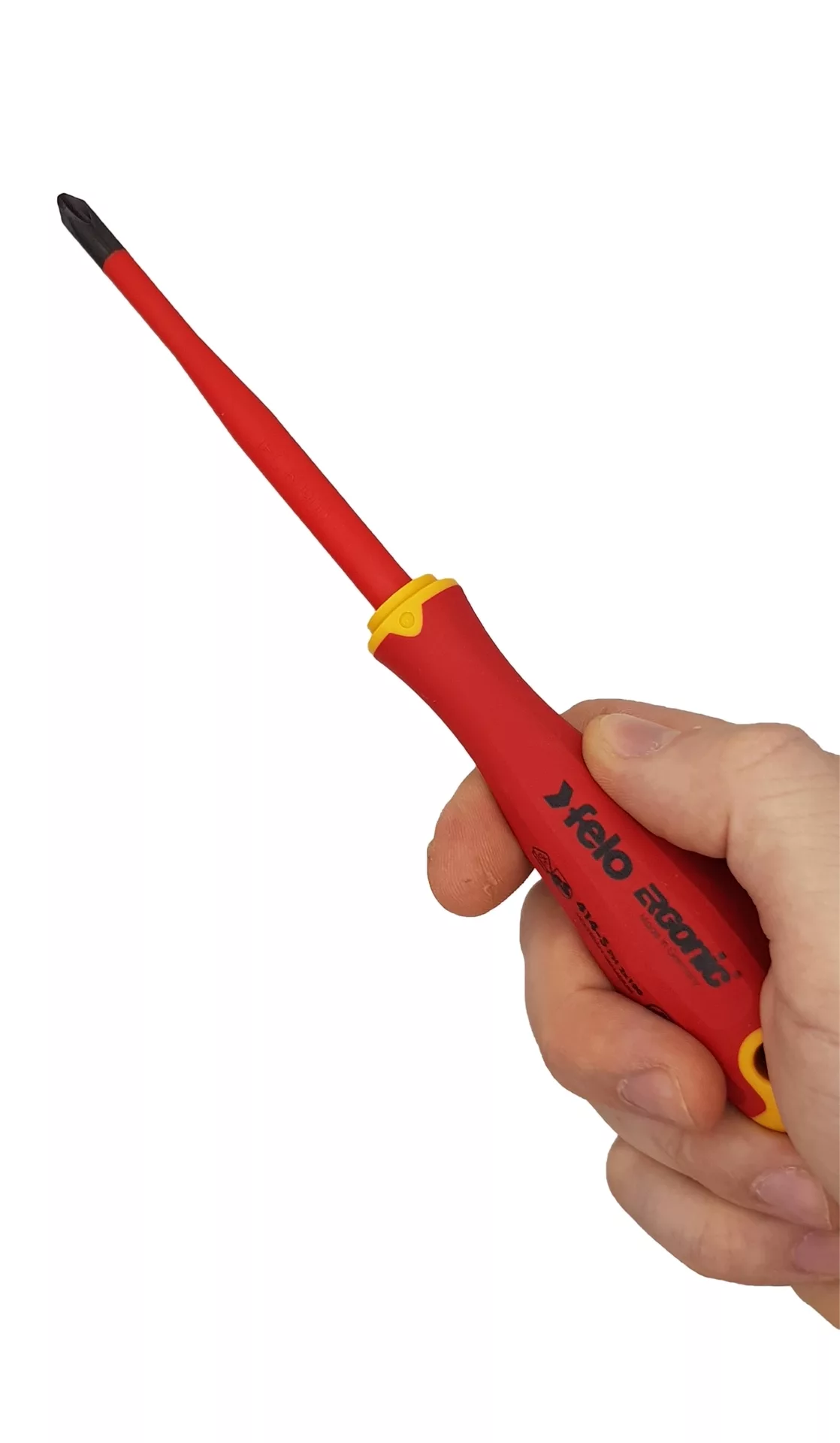 Набор отвёрток ERGONIC E-SLIM диэлектр., серия 413 7 шт. в кейсе FELO 413 807 36