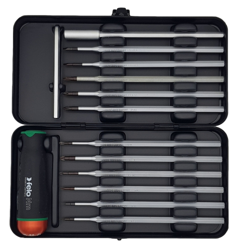 Набор отверток Nm-Box Nm 0,6Nm-1,5Nm plus/minus FELO 100 996 16