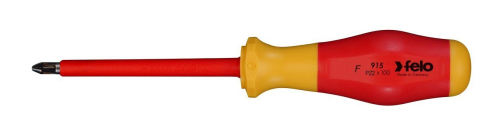 Отвертка диэлектрическая крестовая PZ2X100 Felo 91520390