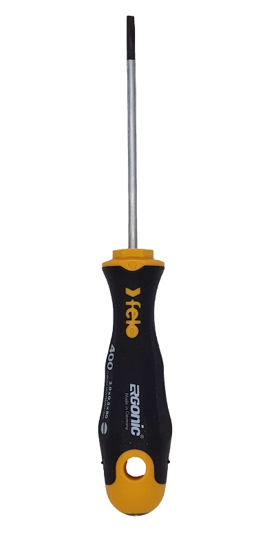 Отвёртка серия 400 Ergonic, SL3,0х0,5х80 FELO 400 032 10