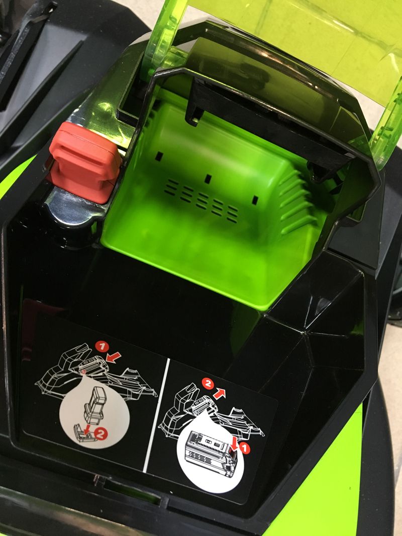 Газонокосилка аккумуляторная Greenworks 40 см 40V G40LM40, без АКБ и ЗУ