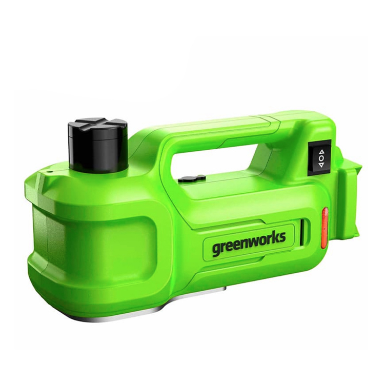 Домкрат автомобильный гидравлический аккумуляторный Greenworks 24V G24JACK 24V 3401407, без АКБ и ЗУ