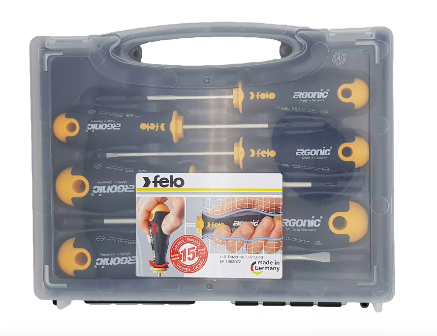 Набор отвёрток серия 400 Ergonic 6 шт. FELO 400 106 36