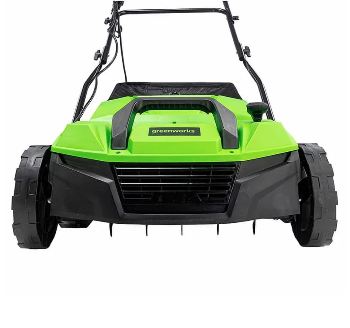 Аэратор-скарификатор электрический 36 см Greenworks 1600W