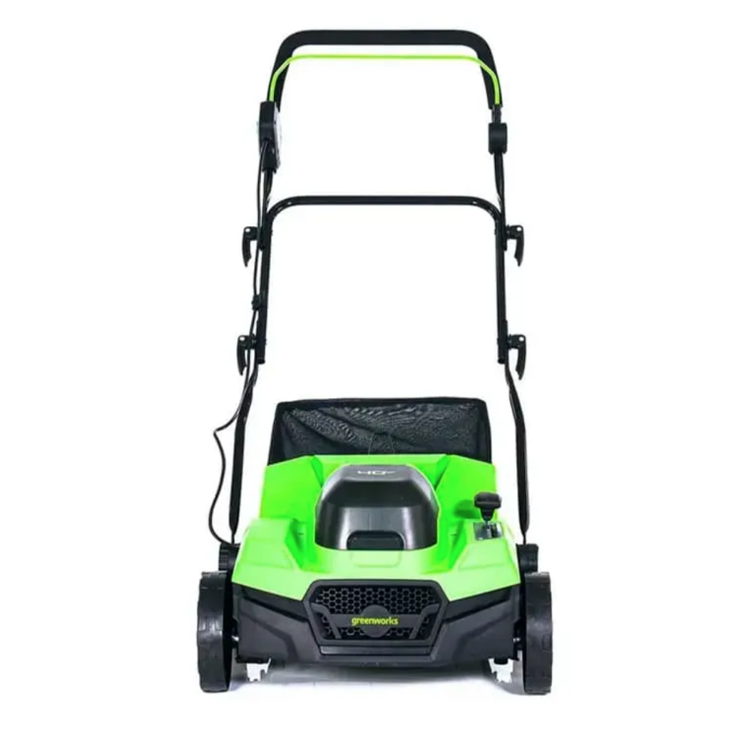 Аэратор-скарификатор 38 см аккумуляторный Greenworks 40V GD40SC38II 2517607, бесщеточный, без АКБ и ЗУ