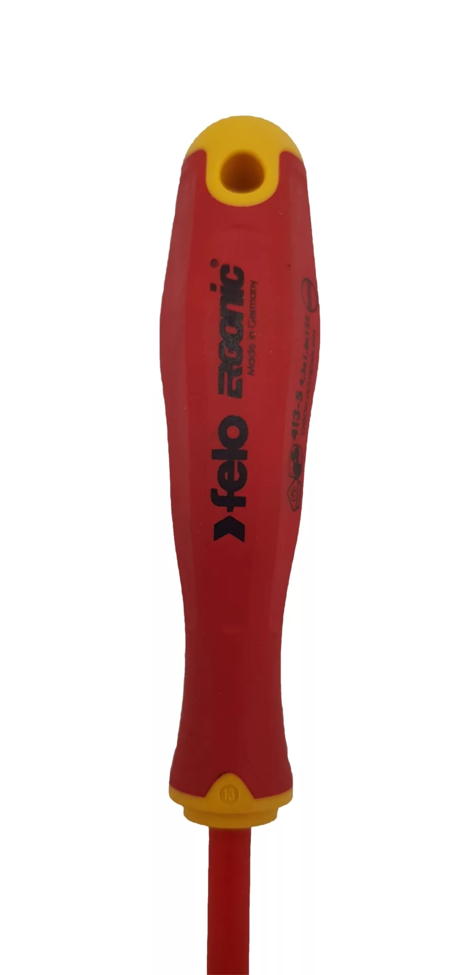 Отвертка диэлектрическая SL 4,5х1,0 E-Slim Ergonic FELO 413 945 90