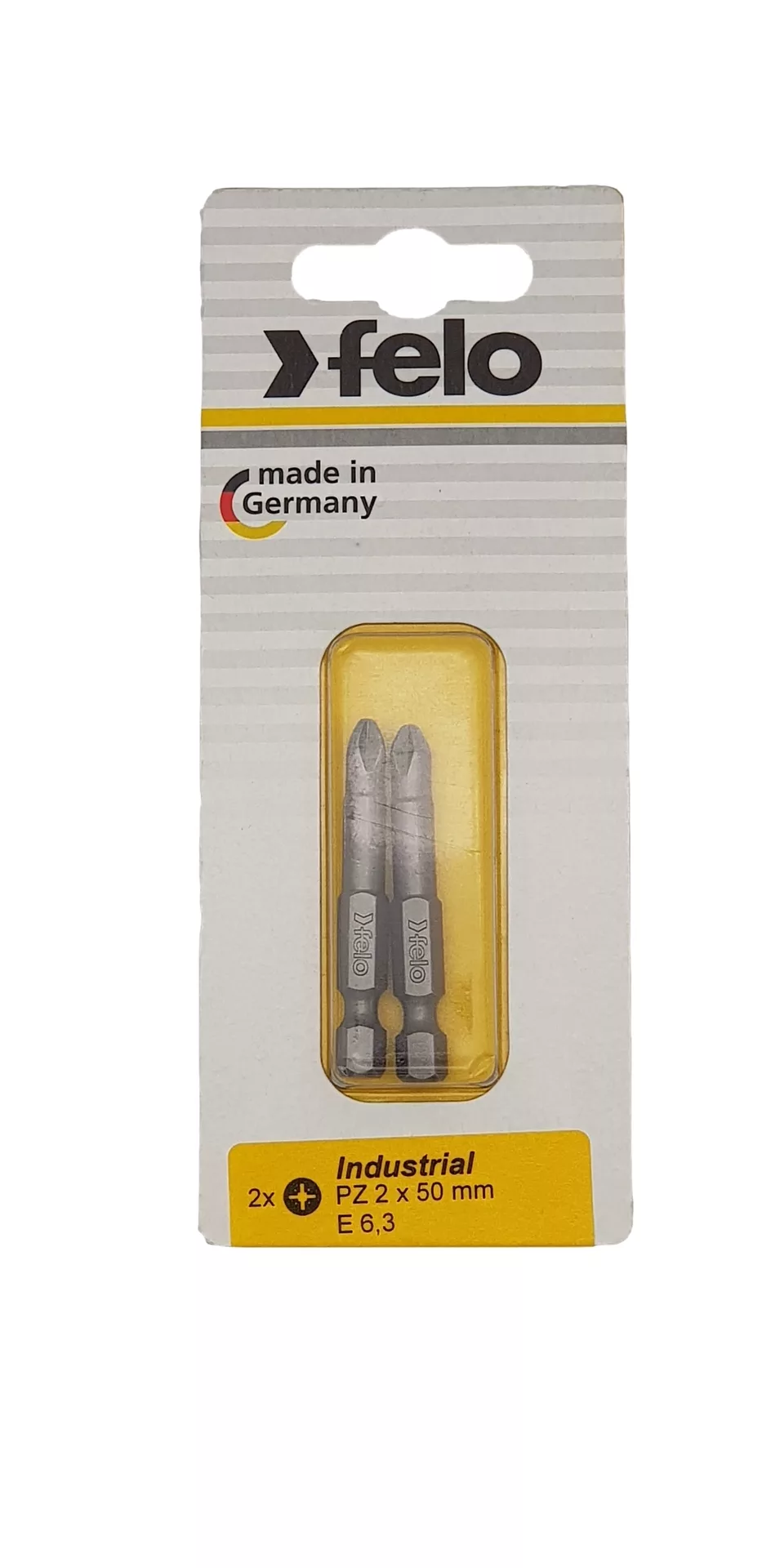 Биты PZ2х50, Е 6,3, 2 шт. FELO 031 025 36