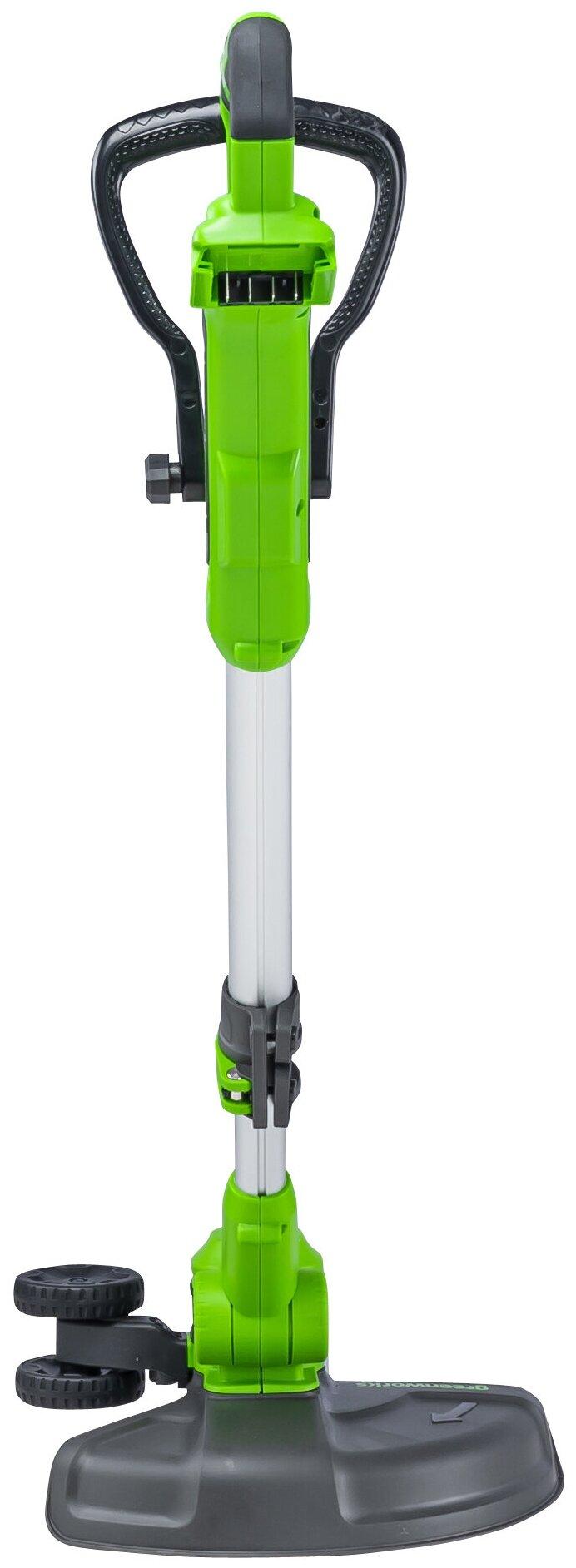 Триммер аккумуляторный Greenworks 30 см 24V G24LT30 2110407, без АКБ и ЗУ