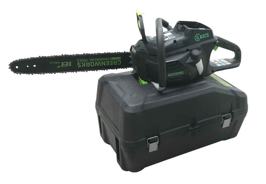 Пила аккумуляторная цепная Greenworks 82V GD82CS50, бесщёточная, без АКБ и ЗУ