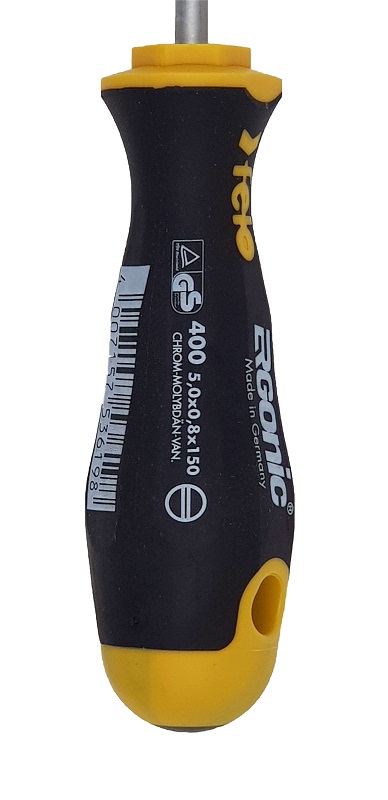 Отвёртка серия 400 Ergonic, SL5,0х0,8х150 FELO 400 055 10