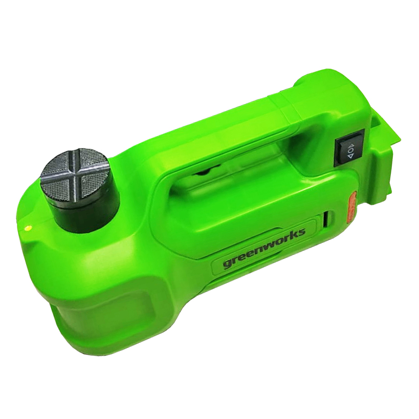 Домкрат автомобильный гидравлический аккумуляторный Greenworks 24V G24JACK 24V 3401407, без АКБ и ЗУ