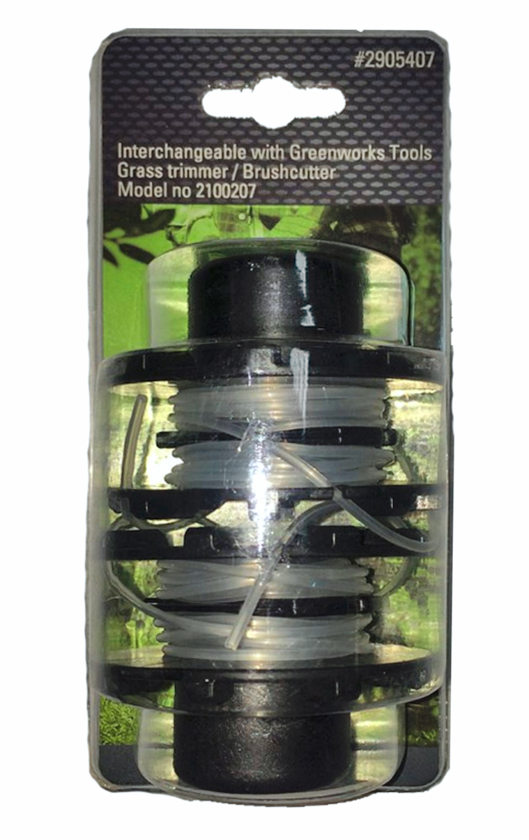 Катушка для бесщёточного триммера старого образца 40V G-MAX Greenworks (комплект 2 шт)