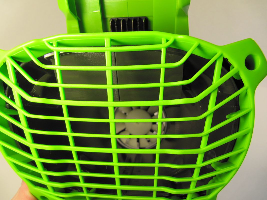 Воздуходув аккумуляторный 177 км/ч Greenworks 40V G40AB 2400807, без АКБ и ЗУ