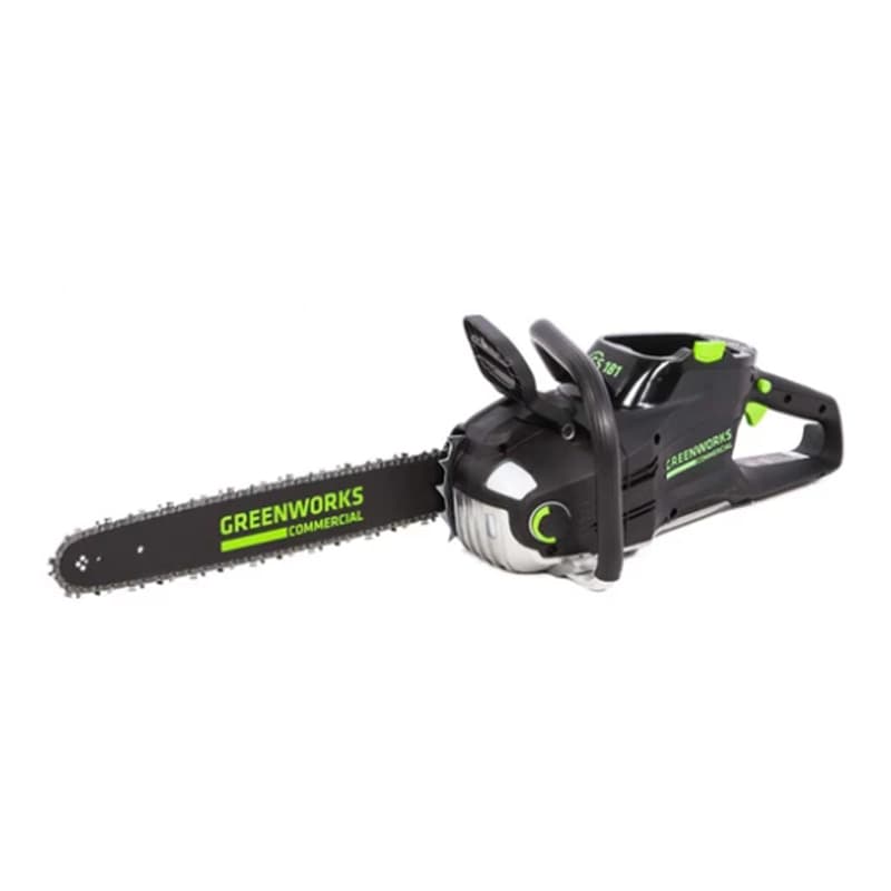 Пила аккумуляторная цепная Greenworks 46 см 82V GC82CS25, бесщеточная, без АКБ и ЗУ