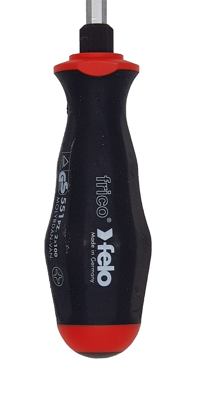 Отвёртка серия 551, PZ2х100х6,35 FELO 551 203 40