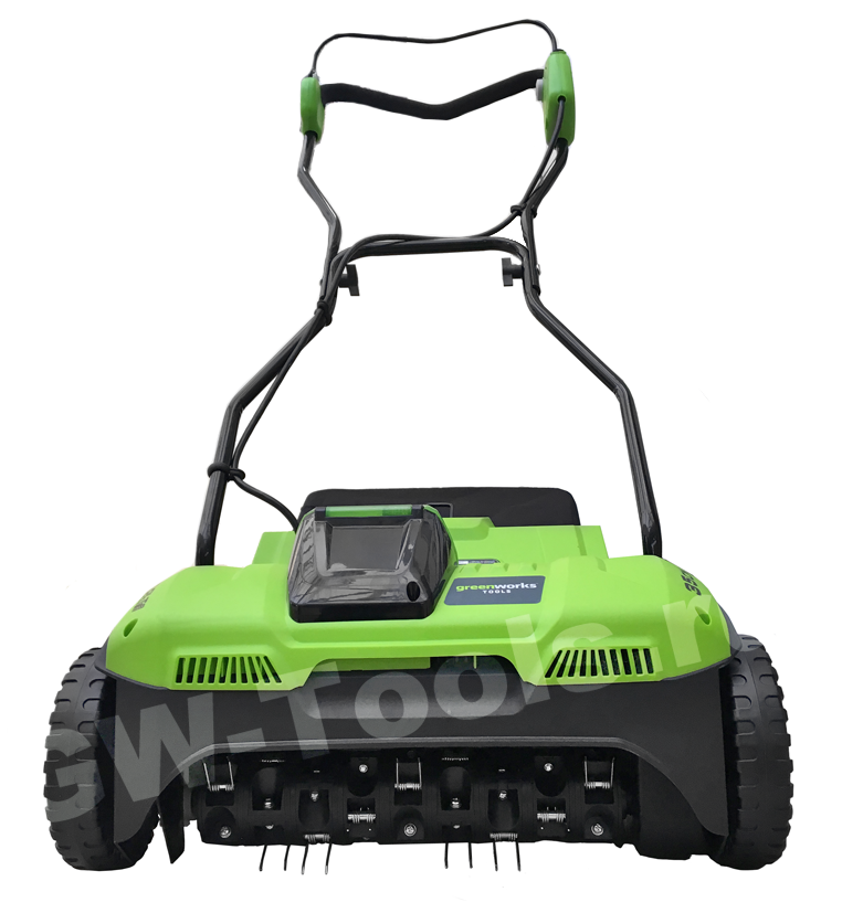Аэратор-вертикуттер аккумуляторный 35 см Greenworks 40V, без АКБ и ЗУ