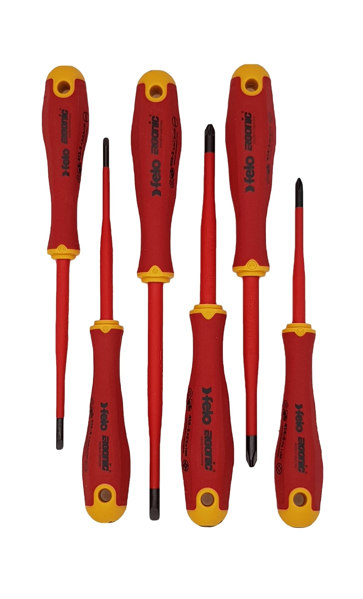 Набор электрика "FELO E-slim", серия 413 11 шт. в нейлон.кейсе. FELO 413 811 04