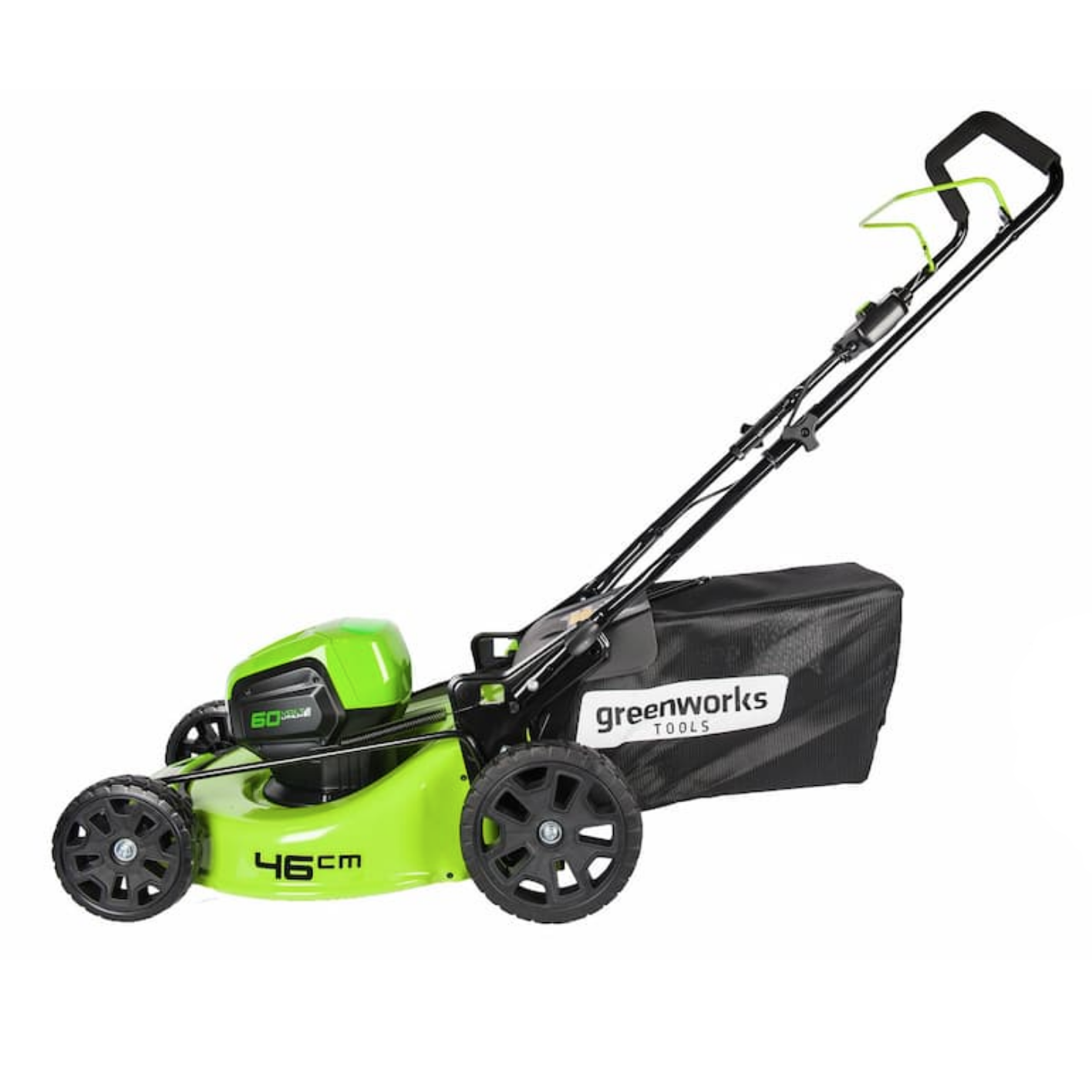 Газонокосилка аккумуляторная Greenworks 46 см 60V GD60LM46HP 2502807, бесщёточная, без АКБ и ЗУ