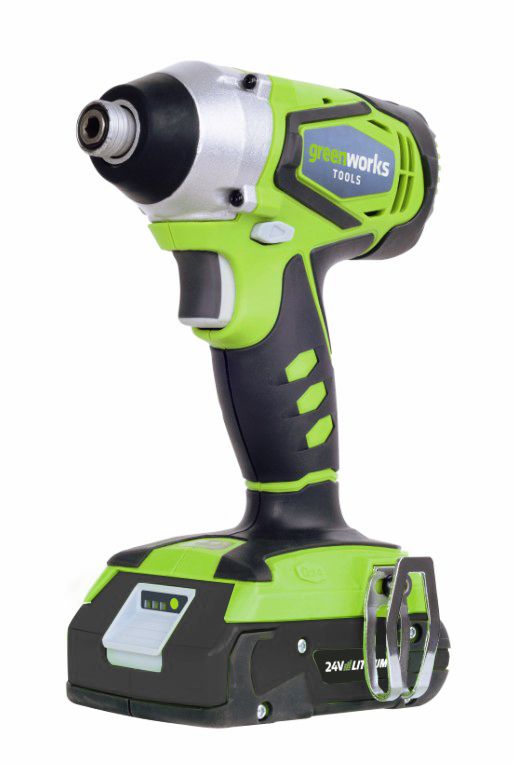 Винтовёрт импульсный аккумуляторный Greenworks 24V G24ID