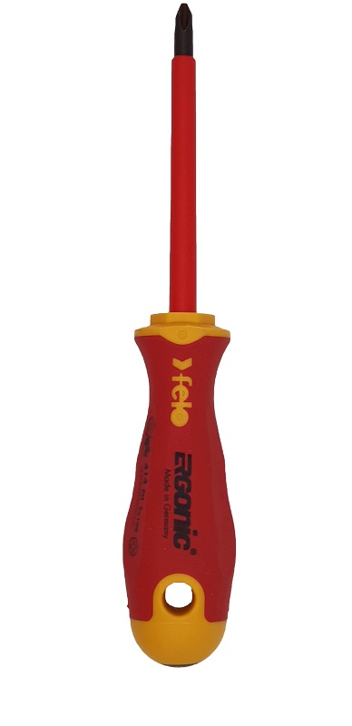 Отвёртка ERGONIC диэлектр., серия 414, PH 2 FELO 414 203 90