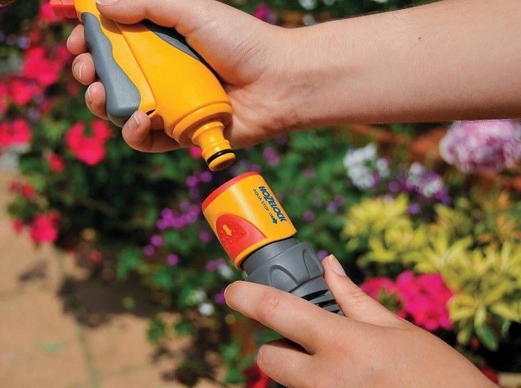 Коннектор hozelock 2065 plus аквастоп для концов шланга 3/4