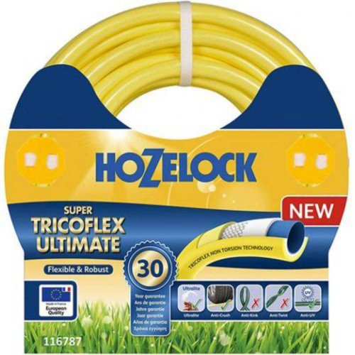 Шланг для полива HoZelock 139142 Super Tricoflex Ultimate 3/4 25 м