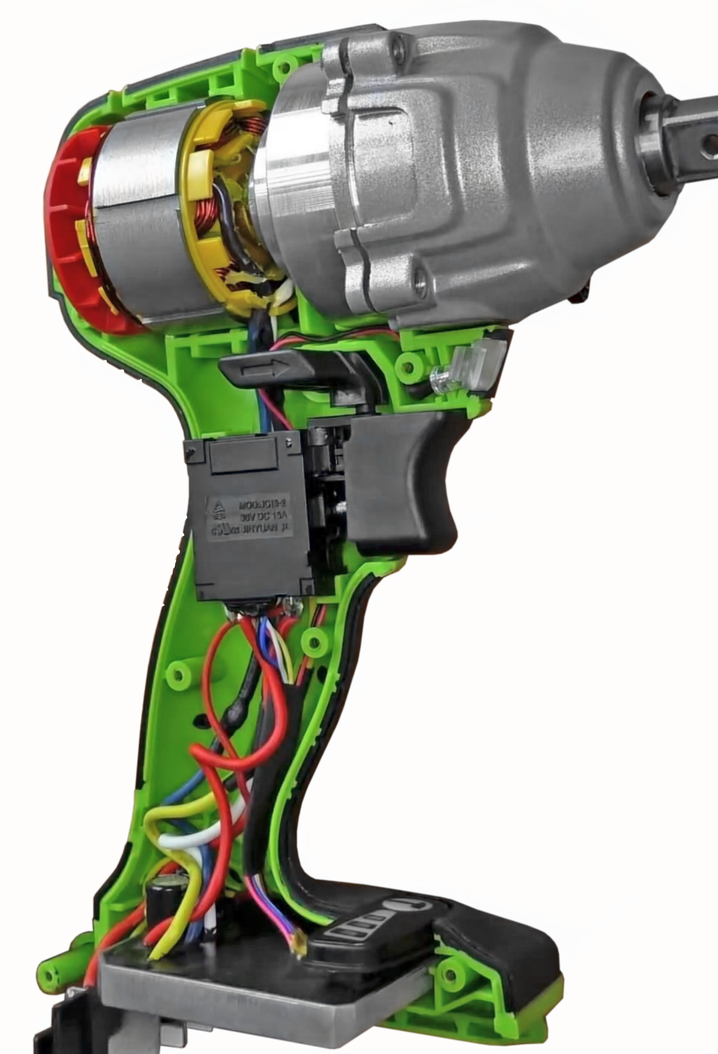 Гайковёрт ударный  аккумуляторный Greenworks 24V 400Нм GD24IW400 3802907, бесщёточный, без АКБ и ЗУ