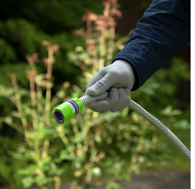 Соединитель пластмассовый, быстросъемный для шланга 1/2 Palisad