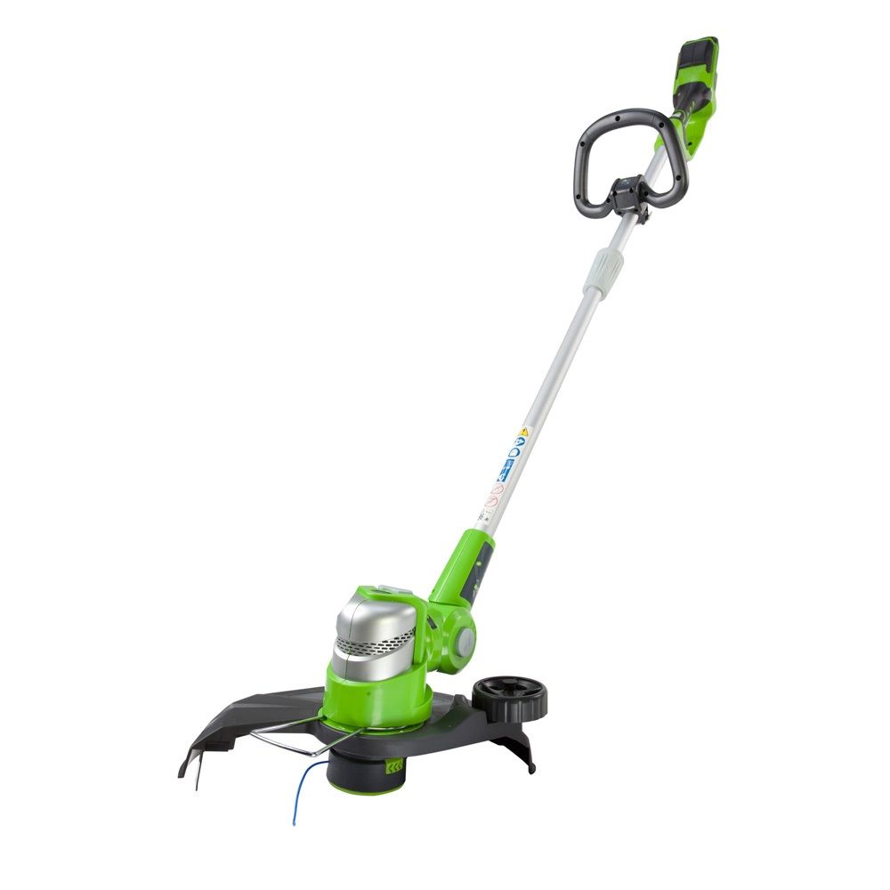 Триммер аккумуляторный Greenworks 30 см 24V G24LT30M Deluxe, без АКБ и ЗУ