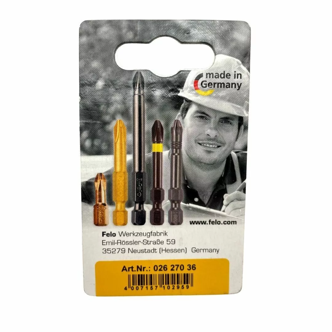 Бита Torx 27X25, серия Industrial, 2 шт в блистере FELO 02627036