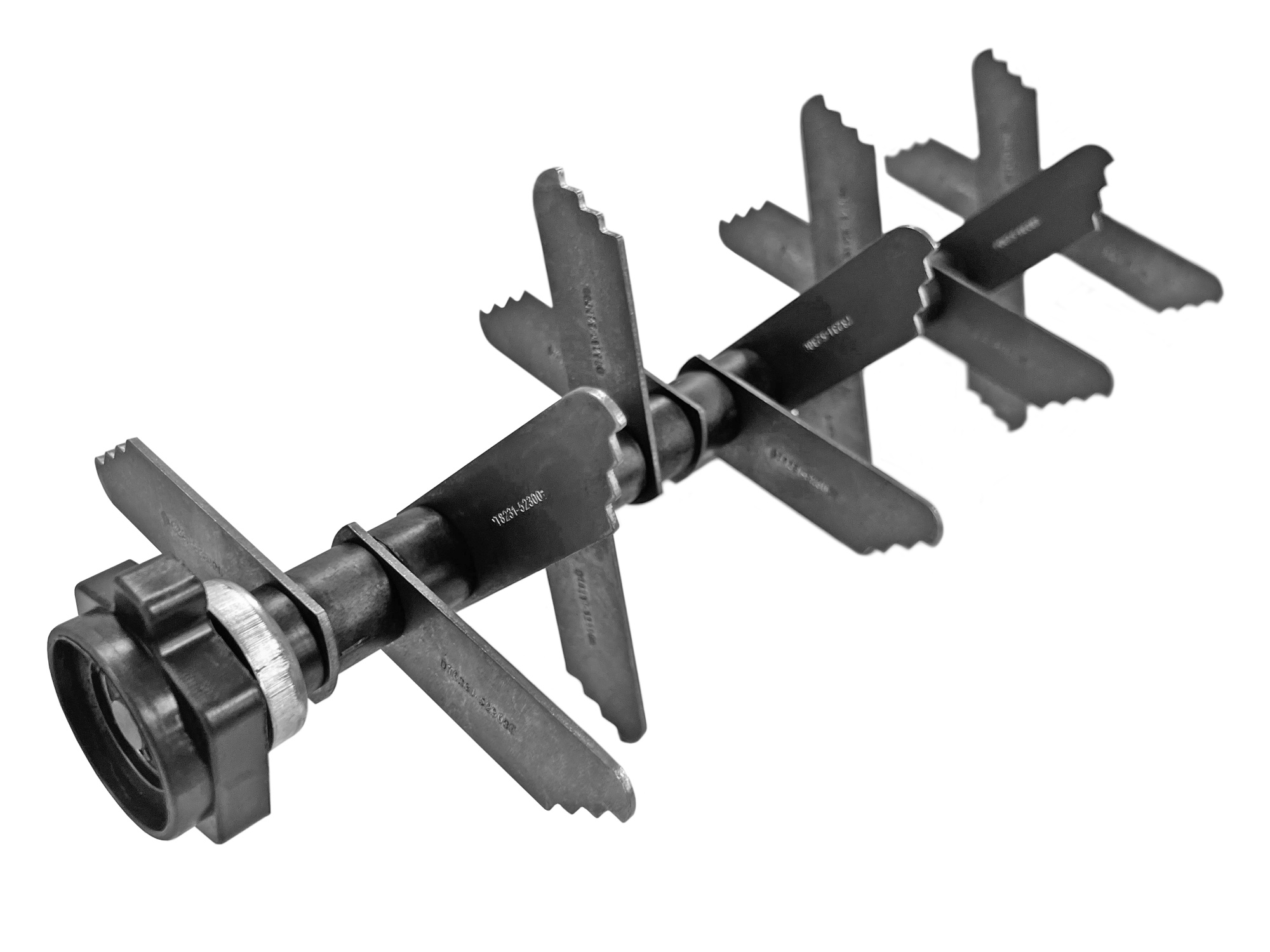 Сменный вал-скарификатор ножевой для аэратора-скарификатора Greenworks 40V GD40SC36 2938207