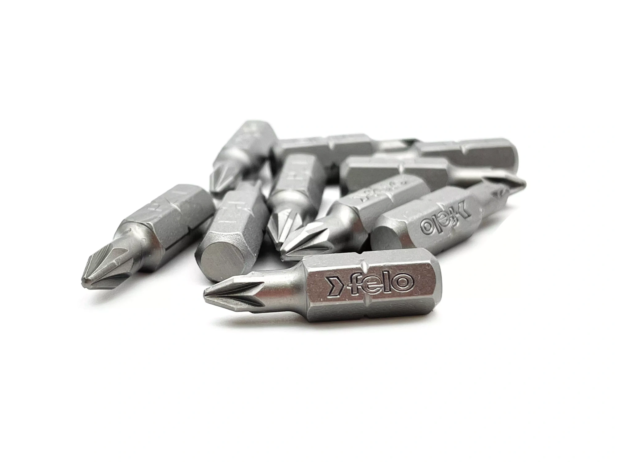 Бита крестовая серия Industrial PZ 1X25, 10 шт в пластиковом боксе FELO 021 010 16