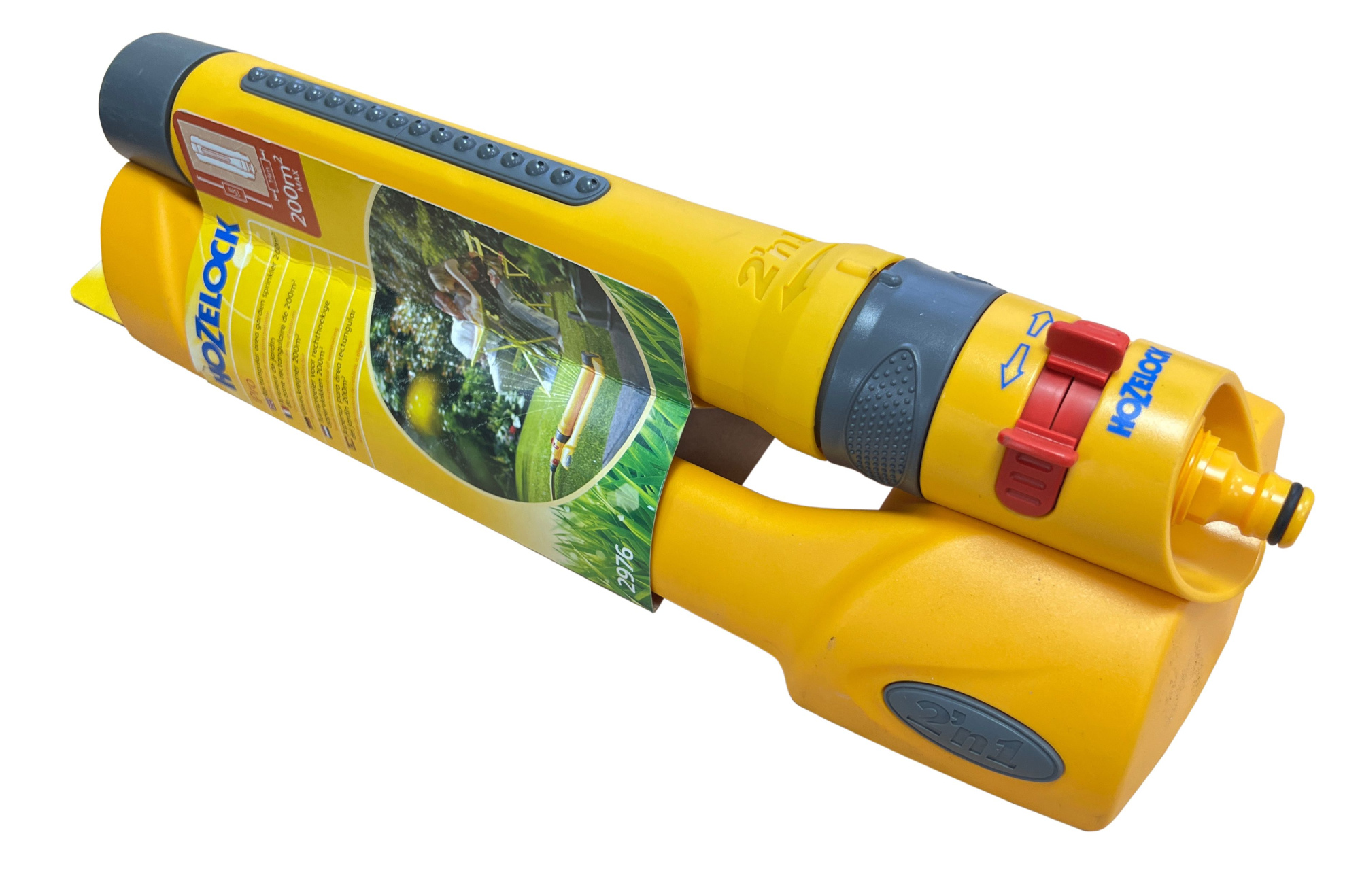 Дождеватель-ороситель HoZelock 2976 Pro спринклерный прямоугольный 200 кв.м 2 режима