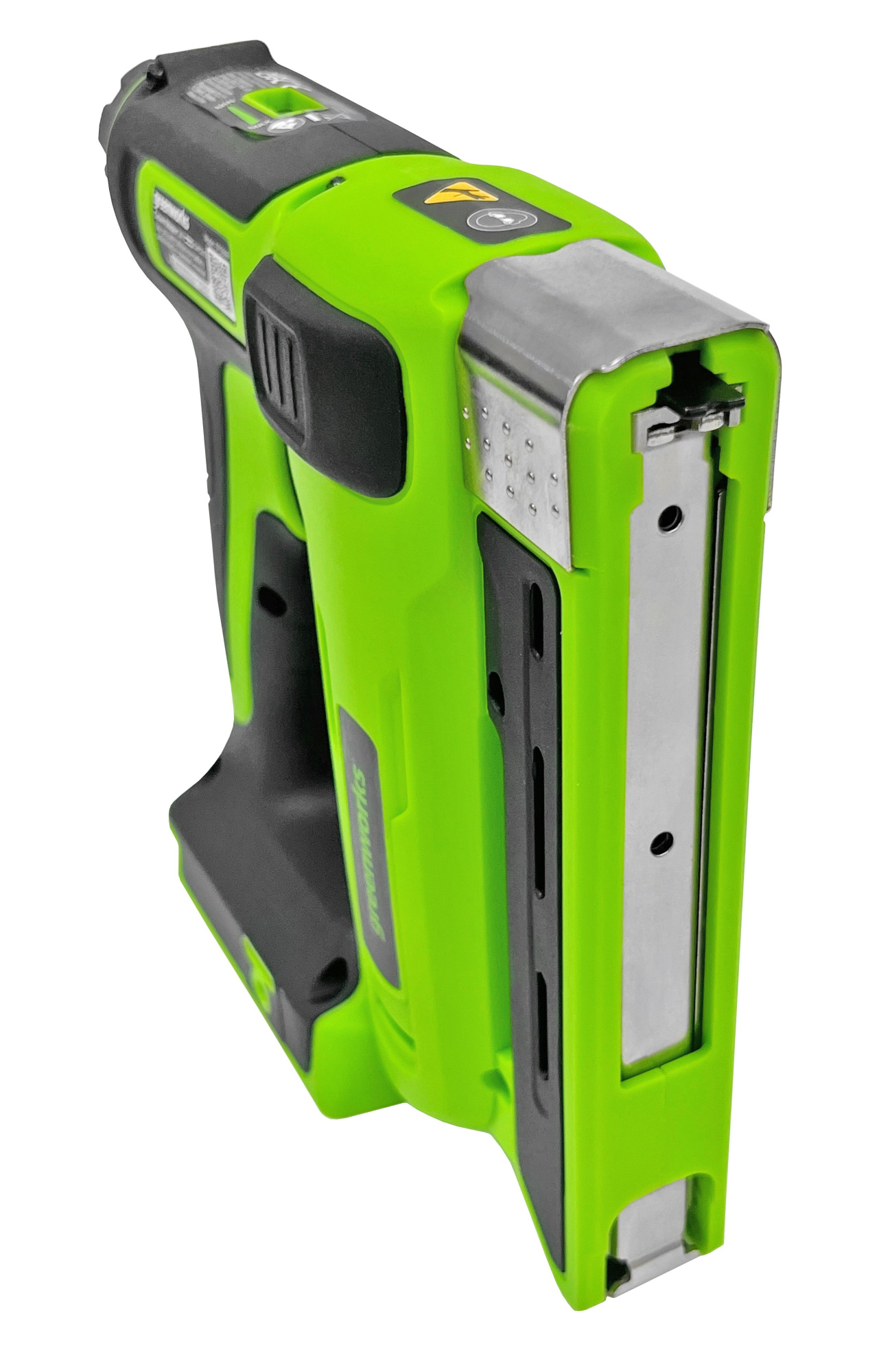 Степлер аккумуляторный Greenworks 24V G24CS10 3400107, без АКБ и ЗУ