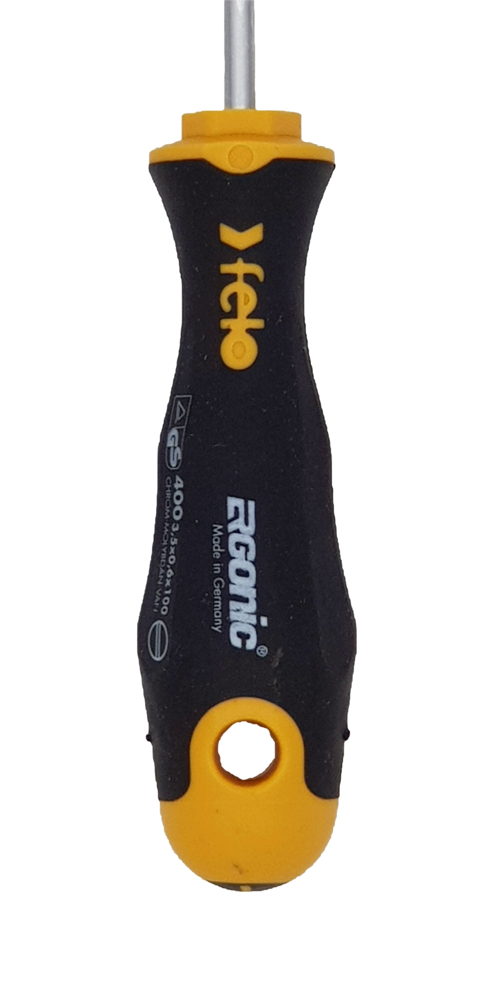 Отвёртка серия 400 Ergonic, SL3,5х0,6х100 FELO 400 353 10