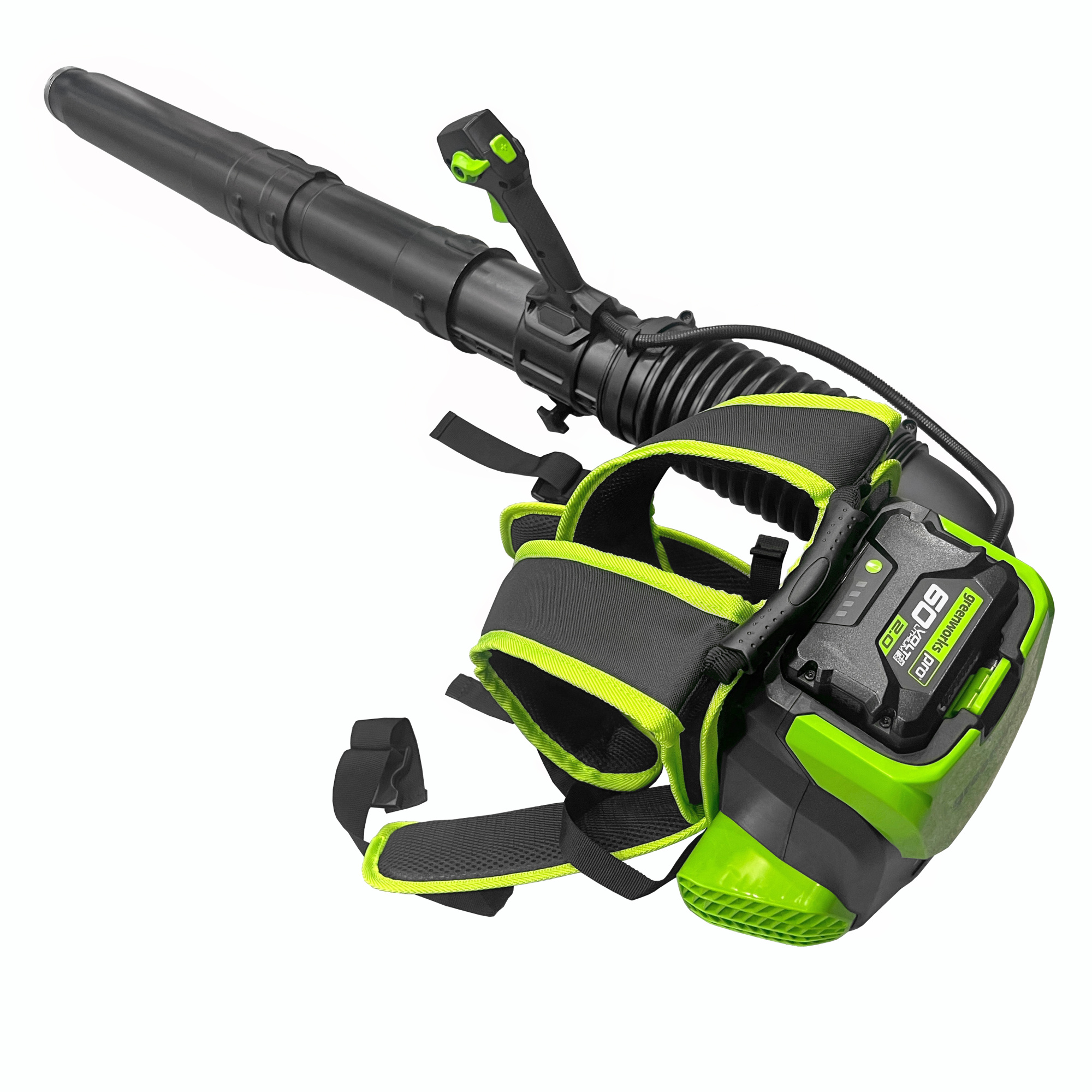 Воздуходув аккумуляторный ранцевый Greenworks 60V GD60BPB 2402307, бесщёточный, без АКБ и ЗУ