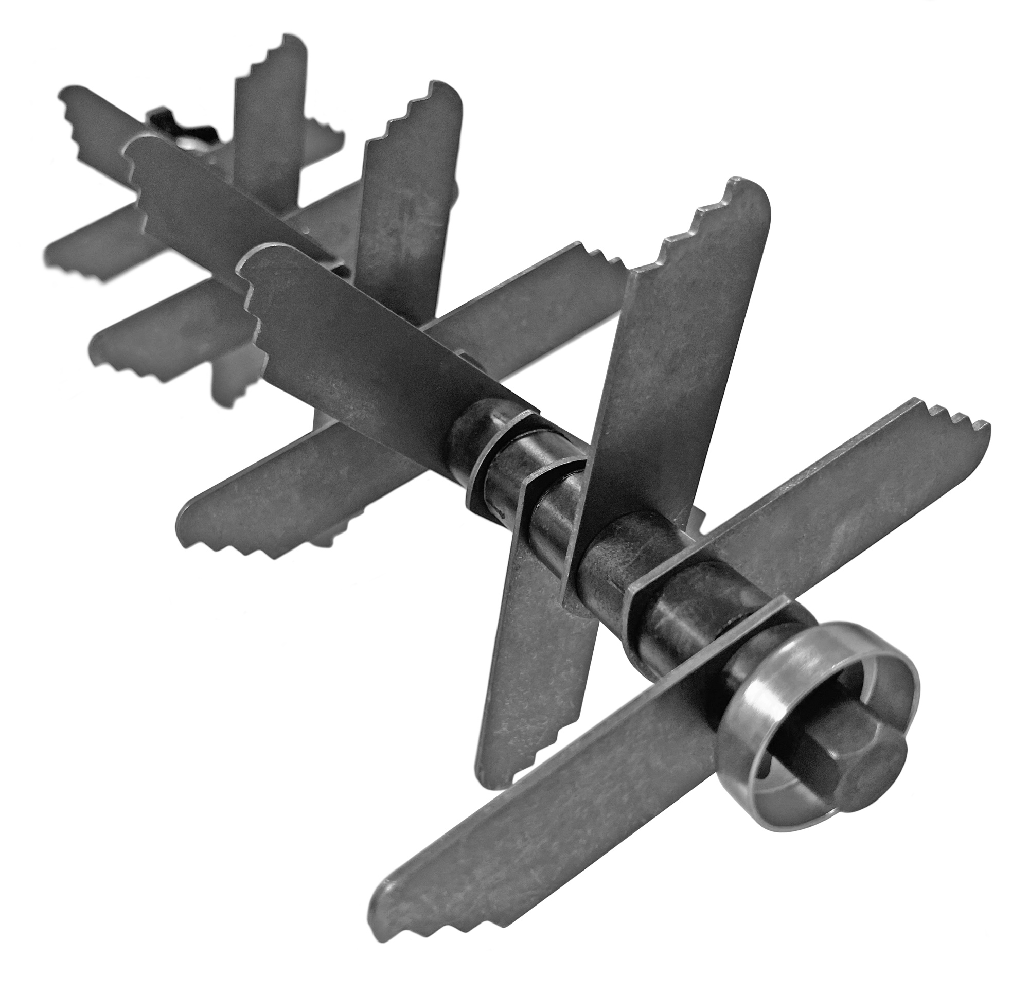 Сменный вал-скарификатор ножевой для аэратора-скарификатора Greenworks 40V GD40SC36 2938207