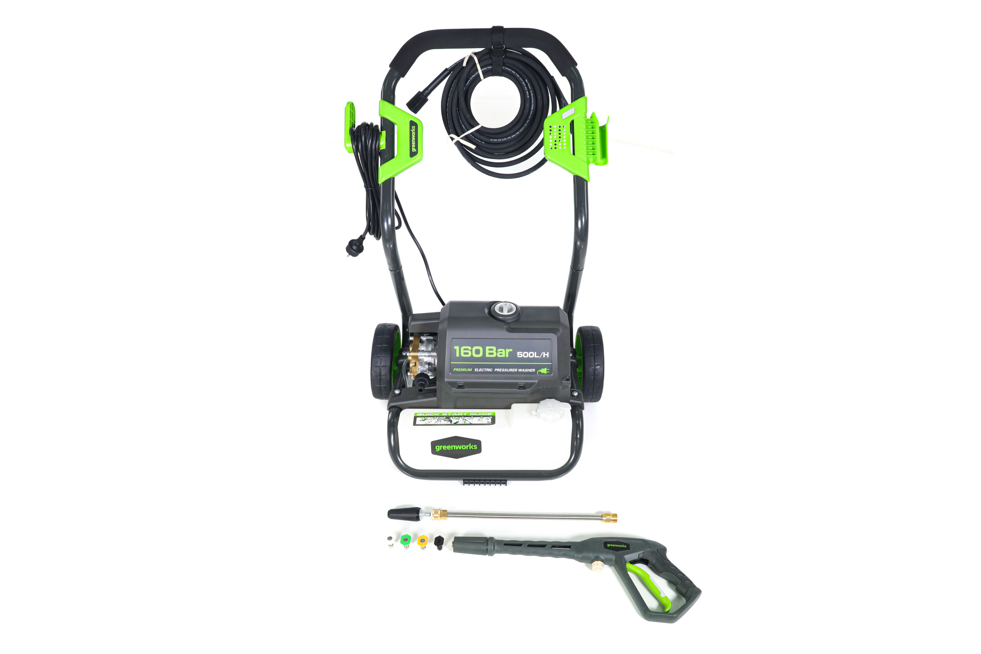 Мойка высокого давления Greenworks 160 бар GPWG8II 2800W 5106807