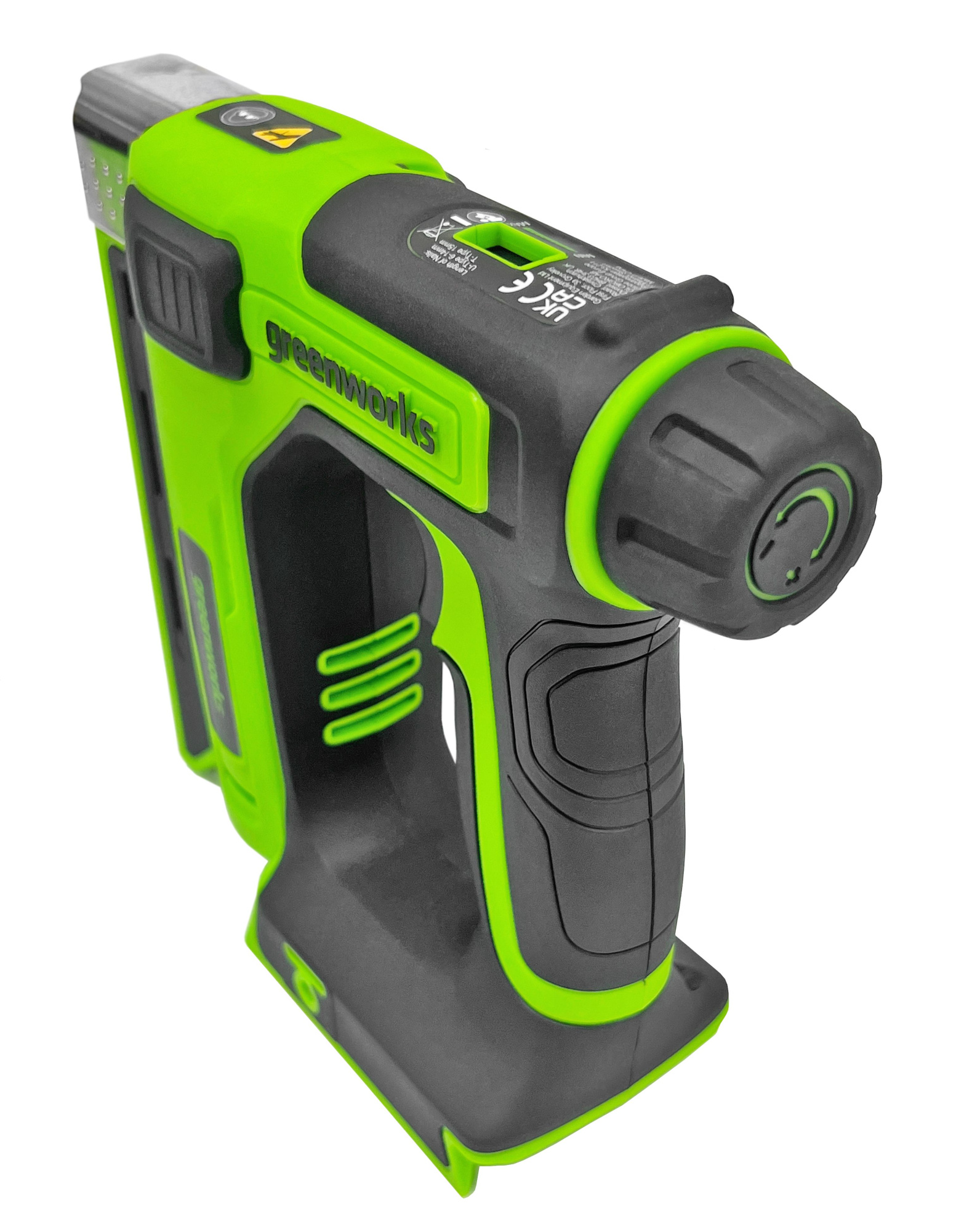 Степлер аккумуляторный Greenworks 24V G24CS10 3400107, без АКБ и ЗУ